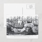 Carte Postale L'embarquement d'Henri VIII à Douvres (Devant / Derrière)