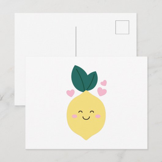 Carte Postale Lemon (Devant / Derrière)