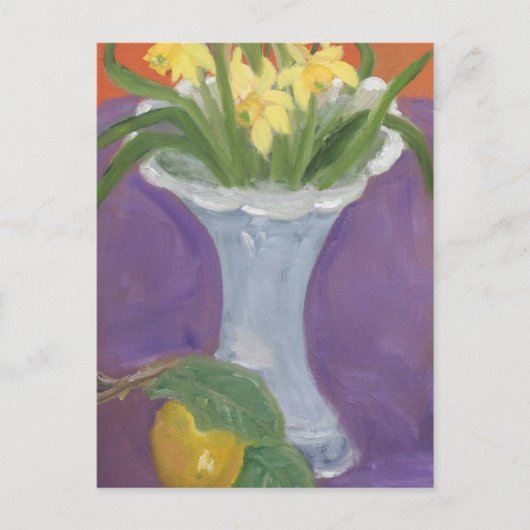 CARTE POSTALE LEMON ET DAFFODILS (Devant)