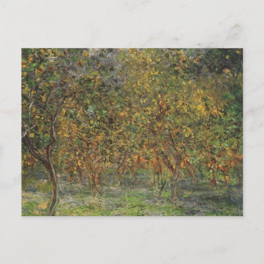 Carte Postale Lemon Grove à Bordighera par Claude Monet (Devant)