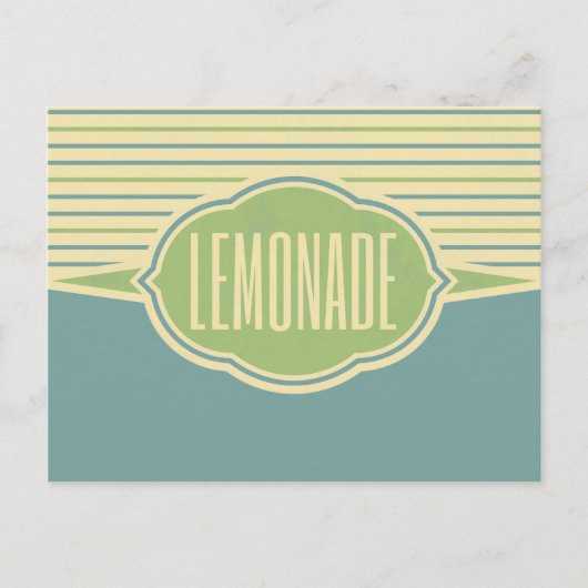 Carte postale "Lemonade" (Devant)