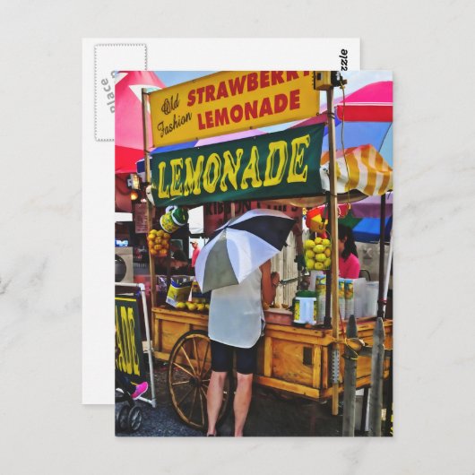 Carte Postale Lemonade (Devant / Derrière)