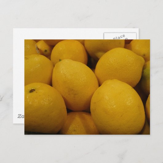 Carte Postale Lemony Lemons (Devant / Derrière)