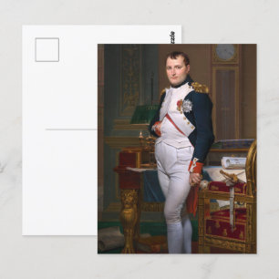 Carte Postale L'empereur Napoléon dans son étude aux Tuileries