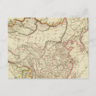 Carte Postale L'Empire chinois et le Japon