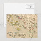 Carte Postale L'Empire Grec, l'Italie, 900 a 1002 (Devant / Derrière)