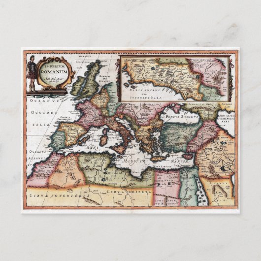 Carte Postale L'Empire romain (Devant)