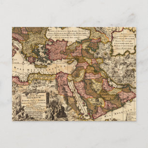 Carte Postale L'Empire turc
