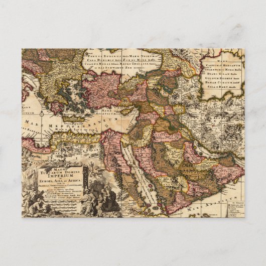 Carte Postale L'Empire turc (Devant)
