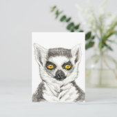 Carte Postale Lemur (Debout devant)