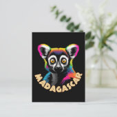 Carte Postale Lémur de Madagascar (Debout devant)