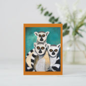 Carte Postale lémuriens (Debout devant)