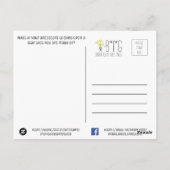 Carte postale Lena J Édition spéciale (Dos)