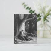 Carte Postale L'Enchanteur Merlin et le Vivien Fée (Debout devant)