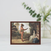 Carte Postale L'Enchanteur Par Watteau Antoine (Debout devant)