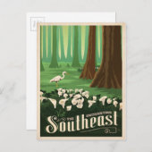 Carte Postale L'Enchanteur Sud-Est | États-Unis (Devant / Derrière)