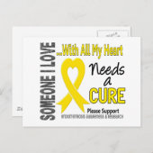 Carte Postale L'Endometriose A Besoin D'Un Traitement 3 (Devant / Derrière)