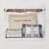 Carte Postale L'endroit de grand-mère personnalisable (Devant)