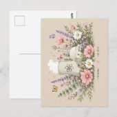 Carte Postale L'énergie Nucléaire Fleurit (Devant / Derrière)