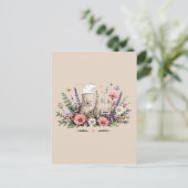 Carte Postale L'énergie Nucléaire Fleurit (Debout devant)