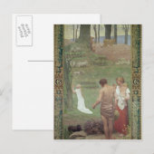 Carte Postale L'enfance de St. Genevieve (Devant / Derrière)