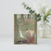 Carte Postale L'enfance de St. Genevieve (Debout devant)