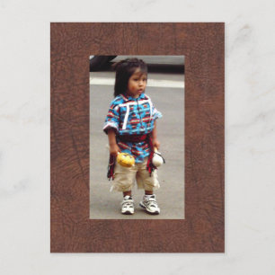 Carte Postale L'enfant amérindien d'Amanda