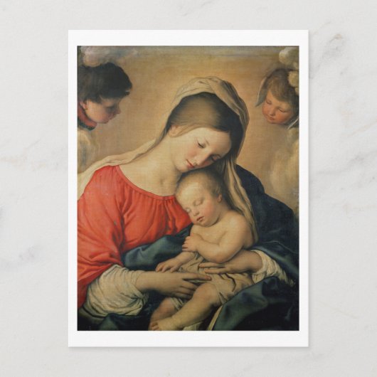 Carte Postale L'Enfant-Christ endormi (huile sur toile) (Devant)