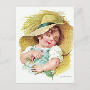 Carte Postale L'enfant endormi de Maud Humphrey