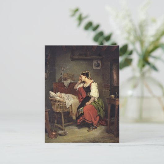 Carte Postale L'enfant malade (Debout devant)