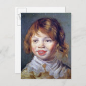Carte Postale L'enfant qui rit (Devant / Derrière)