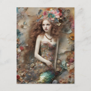 Carte Postale L'enfant sirène