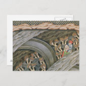 Carte Postale L'enfer de Dante avec un commentaire (Devant / Derrière)