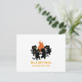 Carte Postale L'enfer est vide et tous les diables sont ici (Debout devant)