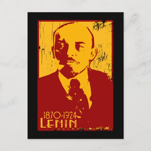 Carte postale Lenin (Devant)