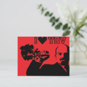 Carte Postale lenin - je vous aime (Debout devant)