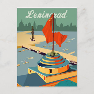 Carte Postale Leningrad