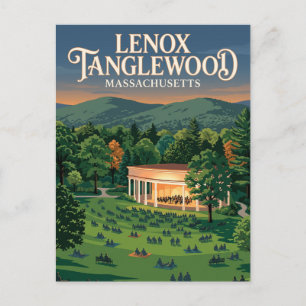 Carte Postale Lenox Tanglewood Massachusetts