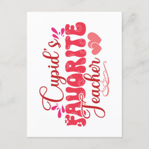 Carte Postale L'enseignant favori de Cupid