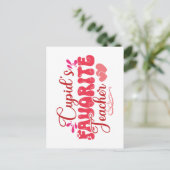 Carte Postale L'enseignant favori de Cupid (Debout devant)