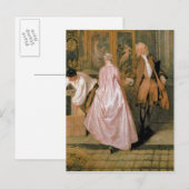 Carte Postale L'Enseigne de Gersaint, 1720 (Devant / Derrière)