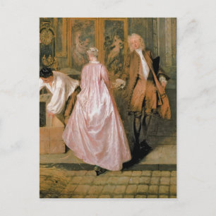 Carte Postale L'Enseigne de Gersaint, 1720