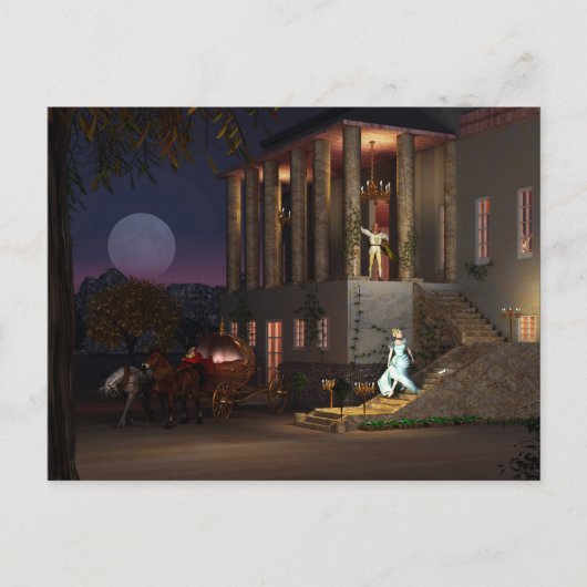 Carte Postale L'entraîneur de Cendrillon (Devant)