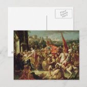 Carte Postale L'entrée d'Alexandre le Grand (Devant / Derrière)