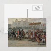 Carte Postale L'entrée de Charles V (Devant / Derrière)