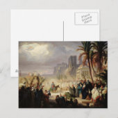 Carte Postale L'entrée du Christ à Jérusalem (Devant / Derrière)