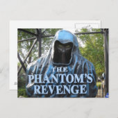 Carte Postale L'entrée du Dessous de verre à rouleaux du Phantom (Devant / Derrière)