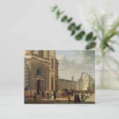 Carte Postale L'entrée du Musée du Louvre et de St. (Debout devant)