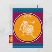 Carte postale Leo (Devant / Derrière)