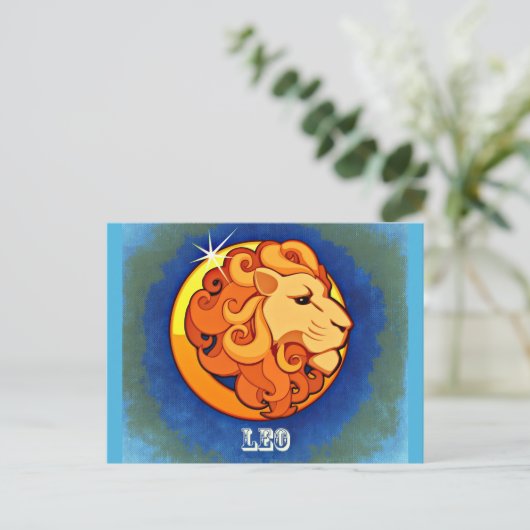 Carte Postale Leo (Debout devant)